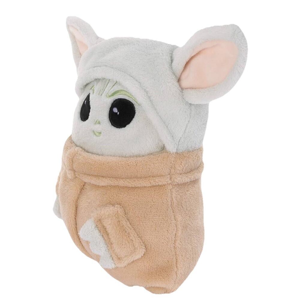 Nojo Yoda Grogu Star Wars Plush Huggie Blanket Toddler Stuffed Animal Soft - Picture 2 of 6